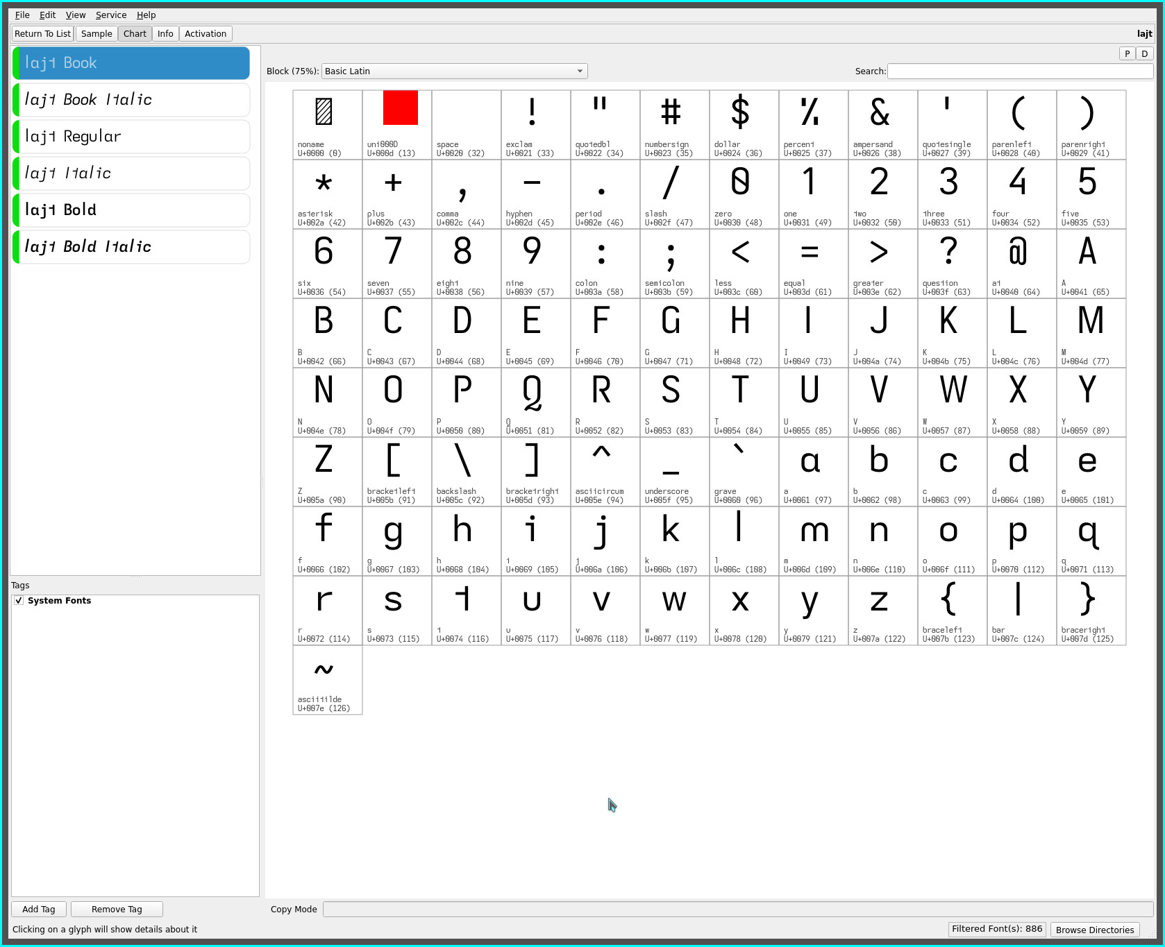 lajt font lajt font